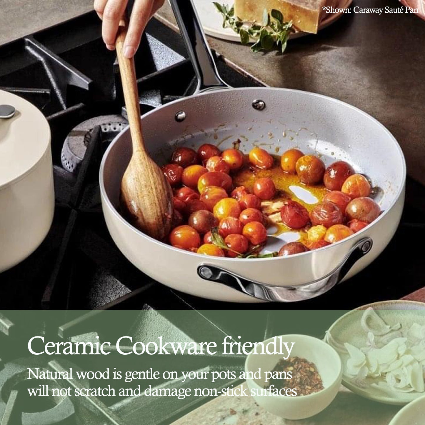 Acacia Wood Cooking Utensils Set - 5 PC