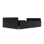 Rectangular Organizer Tray, Black Steel